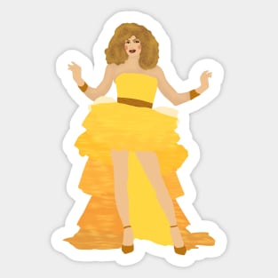 Veronica Green Drag Queen Sticker